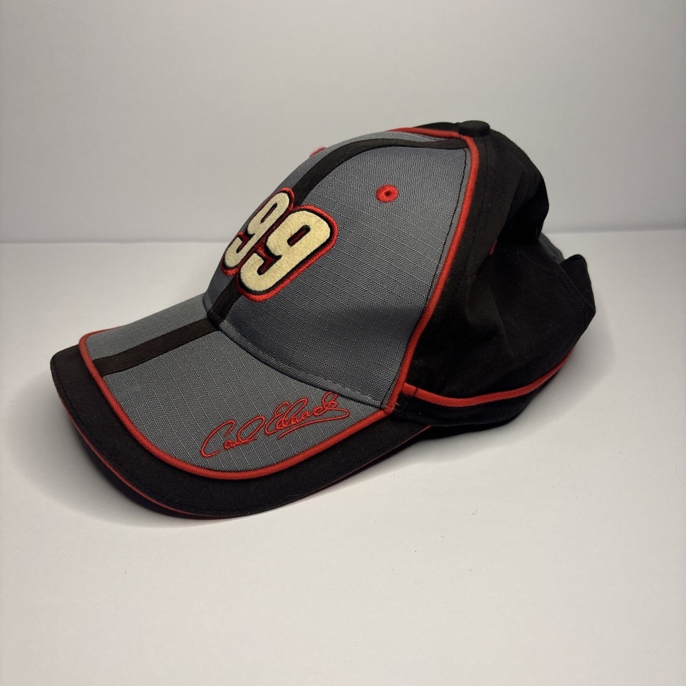 Carl Edwards Roush Racing Office Depot Adjustable Hat Cap Excellent - Picture 3 of 6